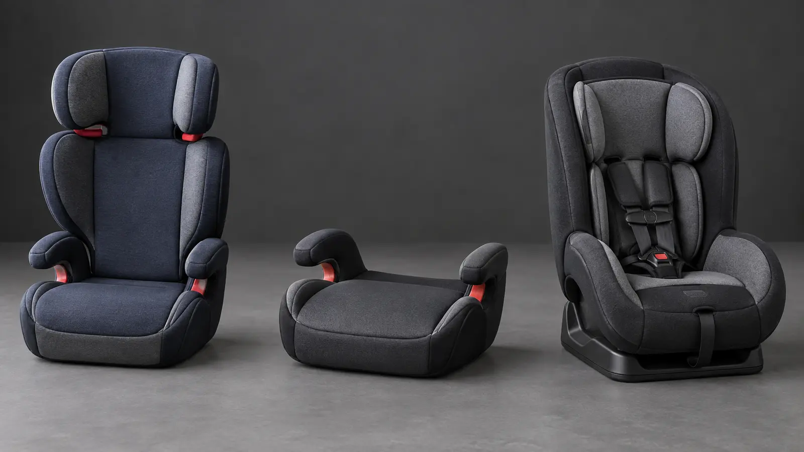 Three generic child-restraint categories