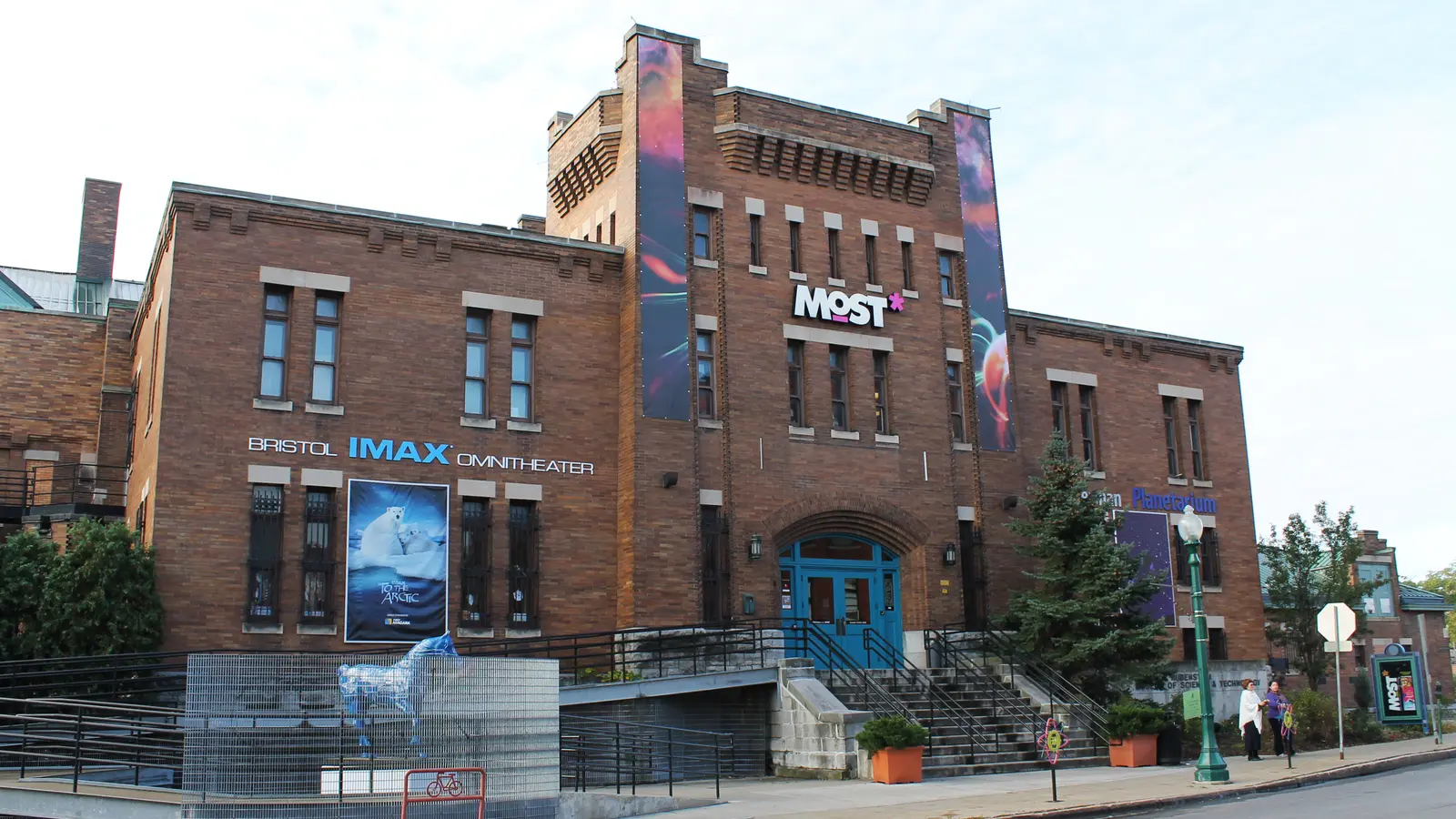 Franklin Street entrance of the MOST in Syracuse